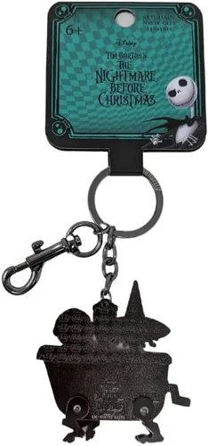 Vista 2 de Loungefly Nightmare Before Christmas Lock - Llavero esmaltado para bañera