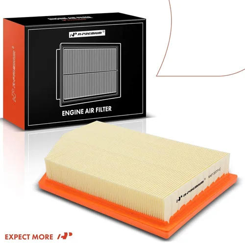 Vista 8 de A-Premium Filtro de aire de motor compatible con Jeep Cherokee, 2014 2015 2016 2017 2018, panel flexible, repuesto # 52022378AA