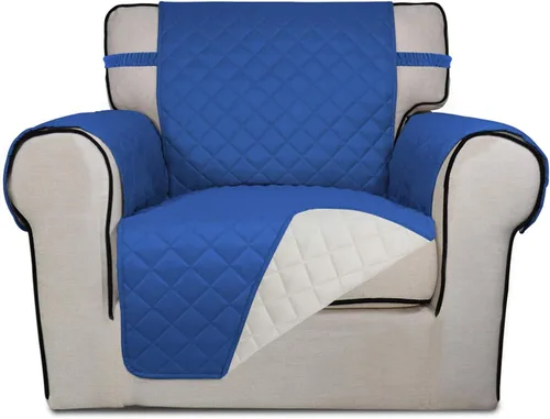 Vista 16 de PureFit - Funda de sofá acolchada reversible, protector de muebles impermeable, funda de sofá lavable con espuma antideslizante y correas elásticas