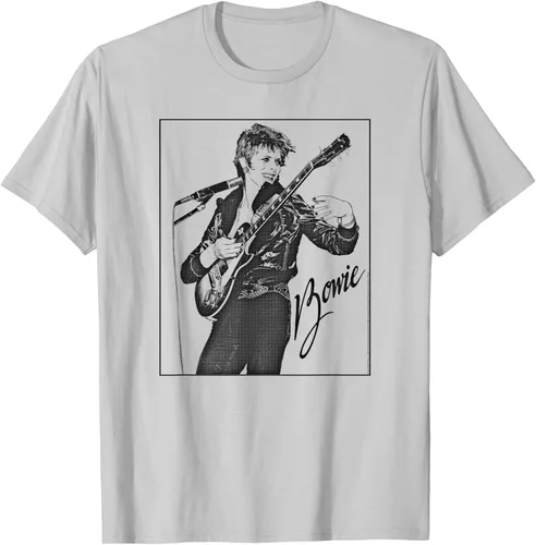 Vista 6 de David Bowie - Camiseta Deluxe, Gris