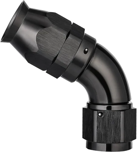 Vista 13 de EVIL ENERGY - Adaptador de manguera de una pieza PTFE 4AN de 30 grados, aluminio, color negro