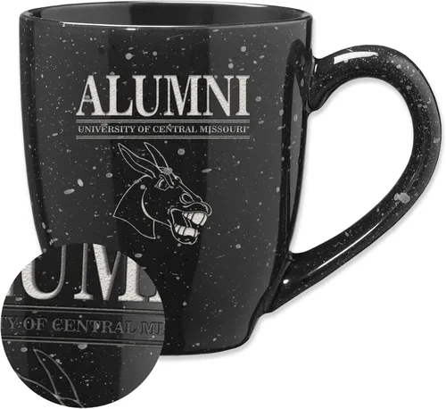 Vista 22 de Rico Industries NCAA Illinois Fighting Illini Alumni - Taza de café de cerámica moteada grabada con láser de 16 onzas