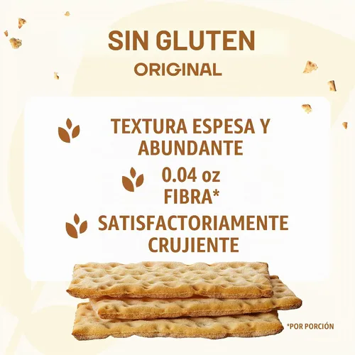 Vista 4 de Wasa Pan crujiente original sin gluten, 5.4 onzas (paquete de 10)