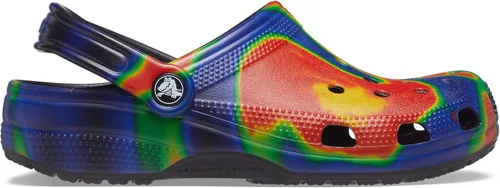 Vista 5 de Crocs - Zuecos clásicos de teñido anudado unisex para adultos