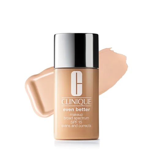 Vista 11 de Clinique Even Better Makeup Liquid Foundation SPF 15 With Vitamin C For Dry + Oily Combination Skin Types Medium Coverage + Natural Finish Evens