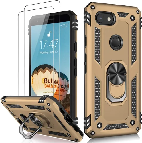 Vista 94 de LUMARKE para Google Pixel 3A XL - Funda con protector de pantalla, funda protectora grado militar probada contra caídas de 16 pies con soporte
