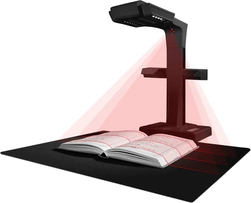 Vista 6 de CZUR Paquete de escáner de libros ET18 Pro y caja de estudio portátil