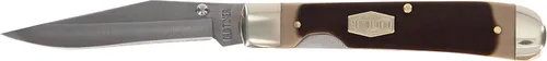 Vista 3 de Old Timer 294OT Liner Lock Trapper - Navaja de bolsillo tradicional de 7.2 pulgadas con 1 hoja de punta de clip de acero inoxidable de alto carbono