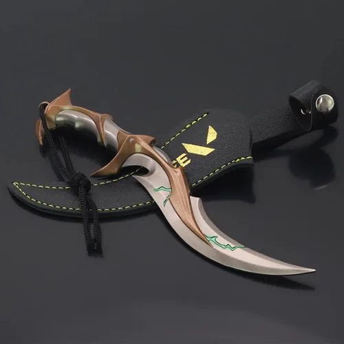 Vista 5 de Juego Valorant Artes Marciales Armas Espada Modelos Figura de Acción Colección de Juego Escritorio Decoración de Habitación Mochila Colgante Regalo