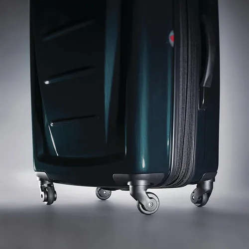 Vista 123 de Samsonite Winfield 2 Equipaje rígido con ruedas giratorias, Azul profundo, Juego de 3 piezas (20/24/28)