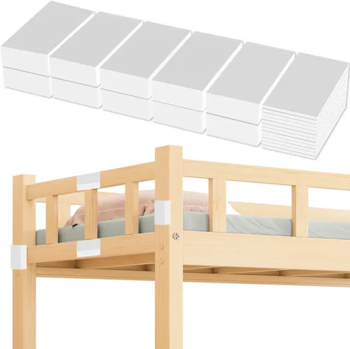 Vista 8 de Protectores de pared para cabecero de espuma EVA, 20 unidades, color negro