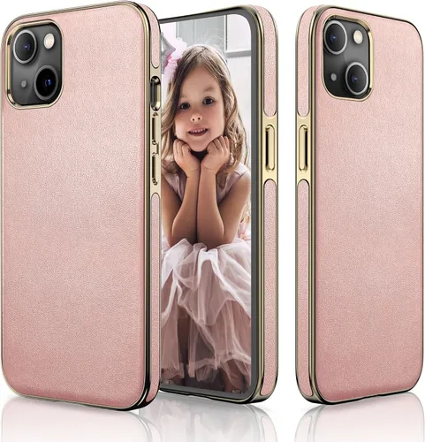 Vista 18 de LOHASIC Funda de piel diseñada para iPhone 13, funda clásica de lujo, suave, antiarañazos, a prueba de golpes, compatible con iPhone 13 de 6.1