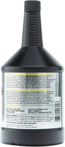 Vista 7 de Red Line (42704) Aceite sintético para engranajes de motocicleta de 80 W con a prueba de golpes, 1 cuarto de galón