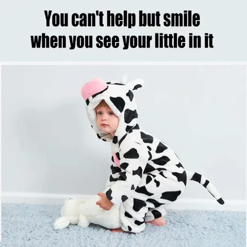 Vista 2 de Disfraces de animales para bebé unisex mameluco para Halloween