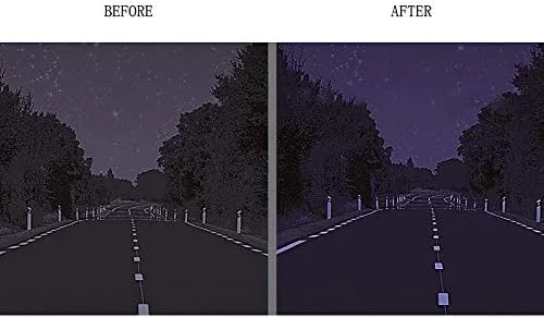 Vista 7 de Gemgoo - Gafas de sol para conducción nocturna 2 unidades visión HD revestimiento antirreflectante