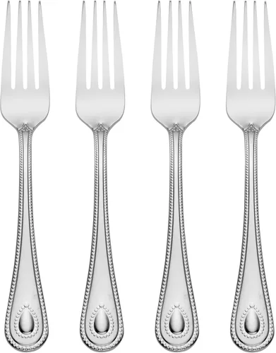 Vista 15 de Juego de Cubiertos Lenox para 12, Juego de Cubiertos French Perle de 65 Piezas con Utensilios para Servir, Servicio para 12, Elegantes Utensilios