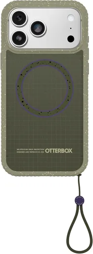 Vista 20 de OtterBox Sole Series - Carcasa para iPhone 16, color negro Funda protectora para iPhone con bordes de banda de rodadura, con bucle para el dedo