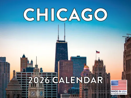 Vista 128 de Calendario de Alabama 2026 para pared, 12 meses, mensual, recuerdos escénicos de AL Hecho en Estados Unidos