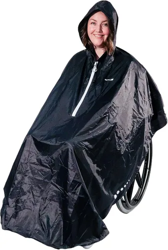 Vista 2 de GOTITA Poncho impermeable para sillas de ruedas - Impermeable universal - Diseño italiano
