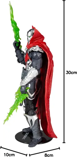 Vista 11 de McFarlane Toys Mortal Kombat Malefik Spawn Figura de acción de 7 pulgadas con accesorios