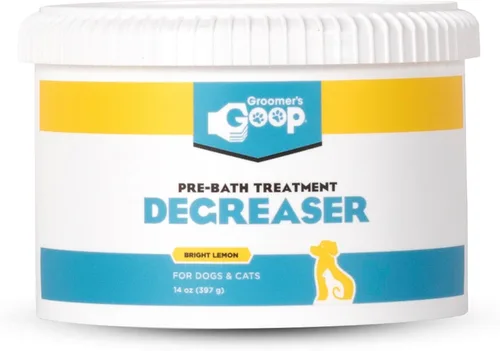 Vista 10 de Groomer's Goop Desengrasante para mascotas antes del baño (28 oz)
