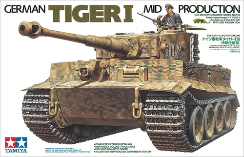 Vista 3 de Tamiya Models Tiger I Mid Producción