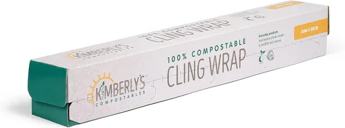 Vista 8 de KC's - Bolsas compostables para sándwiches y aperitivos – 50 unidades, 7 x 6.7 pulgadas, bolsas resellables extragruesas de 50 µm de almidón de maíz