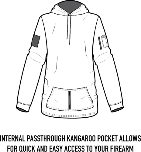 Vista 3 de Rothco Sudadera con capucha Conceal-Ops