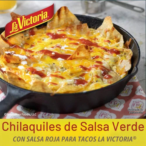 Vista 5 de Salsa para Tacos Roja La Victoria, Suave, 15 Onzas