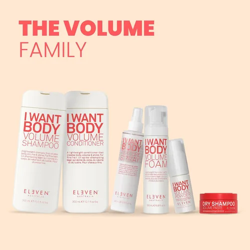 Vista 7 de ELEVEN AUSTRALIA I Want - Polvo de textura de volumen corporal para hombres y mujeres, producto de peinado, voluminizador y texturizante, añade