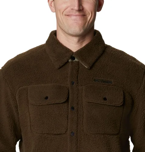 Vista 4 de Columbia Chaqueta tipo camisa Sherpa Rugged Ridge para hombre