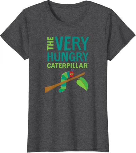 Vista 3 de Camiseta infantil The Very Hungry Caterpillar Negro