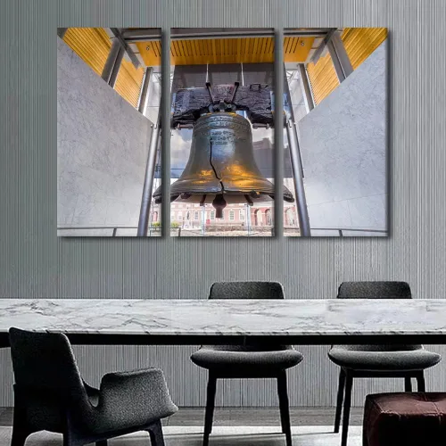 Vista 24 de TUMOVO Lienzo decorativo para pared, diseño de paisaje urbano de San Luis por la noche, para sala de estar, arco, pintura abstracta moderna, paisaje