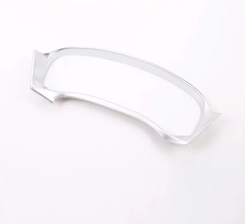 Vista 6 de YIWANG - Marco decorativo para salpicadero de coche de ABS cromado para BMW X3 X4 G01 G02 2018 2019 2020 accesorios de coche