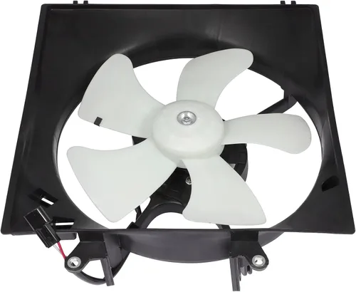Vista 5 de SCITOO Conjunto de ventilador de refrigeración del radiador del motor automático, apto para 1997-2002 para Mitsubishi para Mirage 1.5L 1997-2002