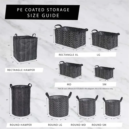 Vista 9 de DII Laundy Collection, cubo plegable recubierto de polietileno, celosía aguamarina, cesta para la ropa sucia
