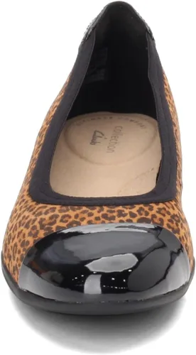 Vista 3 de Clarks Zapatos planos tipo ballet Sara Orchid para mujer