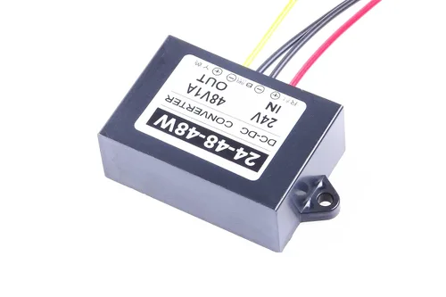 Vista 4 de 48V 1A 48W DC Convertir DC-DC 24V (18V - 32V) Paso hasta 48V Convertidor de aumento de voltaje Regulador Fuente de alimentación (1A)