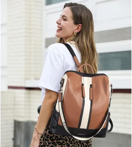 Vista 2 de CLUCI Mochila para mujer, paquetes con mochila para niños y niñas