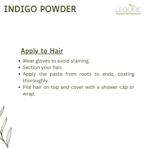 Vista 6 de Polvo índigo para cabello (7.05 oz) paquete de 1 polvo de hoja índigo