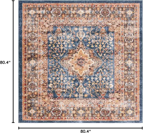 Vista 71 de SAFAVIEH Bijar Collection - Alfombra decorativa de 2 pies 3 pulgadas x 4 pies, marfil y óxido, diseño oriental envejecido, no desprende pelusa