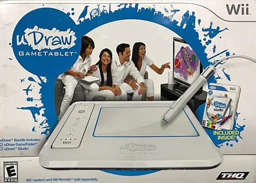 Vista 2 de Thq Udraw Studio Wii Plataforma Juego Tableta Deportes Vg Wii Plataforma Replay Funciones