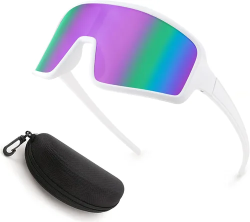 Vista 15 de Karsaer Vision - Gafas de sol deportivas para ciclismo, béisbol, softbol, unisex, para adultos, jóvenes, niños y niñas, 8-16