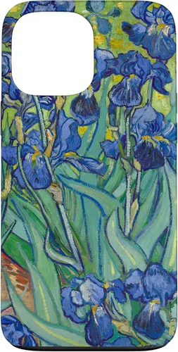 Vista 23 de Van Gogh Irises Modern Art Painting - Carcasa para iPhone 17