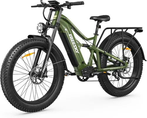 Vista 12 de FREESKY 3500W BAFANG Motor Electric Bike for Adults, 48V 35Ah Samsung/LG Cells Battery Ebike 140 Miles, 38+MPH, 26" Fat Tire Dirt All-Terrain