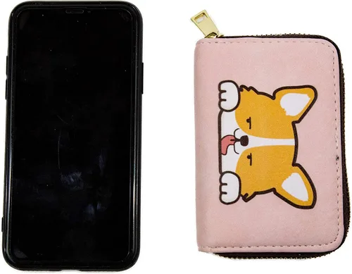 Vista 4 de Tarjetero Corgi, Rosado, Cartera de viaje