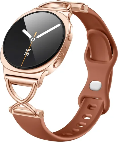 Vista 18 de Getino Correa delgada para Samsung Galaxy Watch 9, Watch 8 y 8 Classic para 1-Starlight