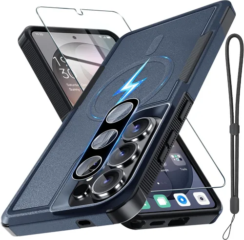 Vista 13 de Funda para Samsung Galaxy S24 FE, Cuerpo Completo Resistente de Servicio Pesado Robusta a Prueba de Golpes Funda Protectora para Teléfono con Correa