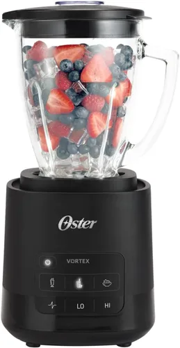 Vista 10 de Oster Vortex Plus - Batidora de vidrio, cuchillas reversibles de acero 2-Negro