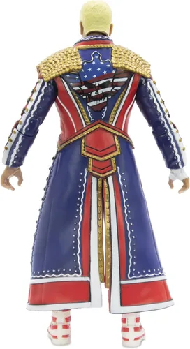 Vista 5 de AEW Cody Rhodes UNRIVALED Supreme - Figura de Cody Rhodes de 6 pulgadas con accesorios